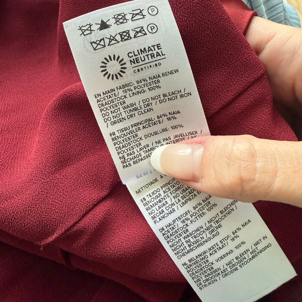 Reformation Sathia Satin Dress - Picture 4 of 5